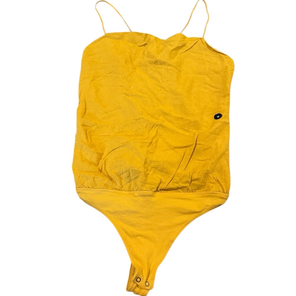 Sunny Yellow Abercrombie &Fitch Bodysuit